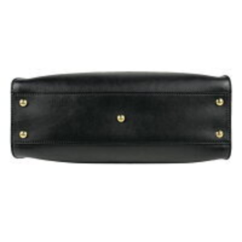 Fendi Peekaboo Shoulder Bag leather black - Picture 4 of 6